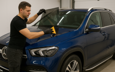 Атермальная тонировка для автомобилей Mercedes: комфорт и защита