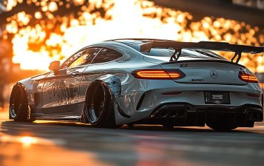 Mercedes C63 Coupe — мощное сочетание стиля и производительности