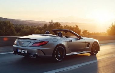 Mercedes SL 55 AMG: мощь и величие немецкого авто