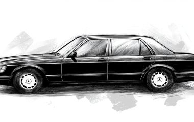 Mercedes W126: классика S-класса и его особенности